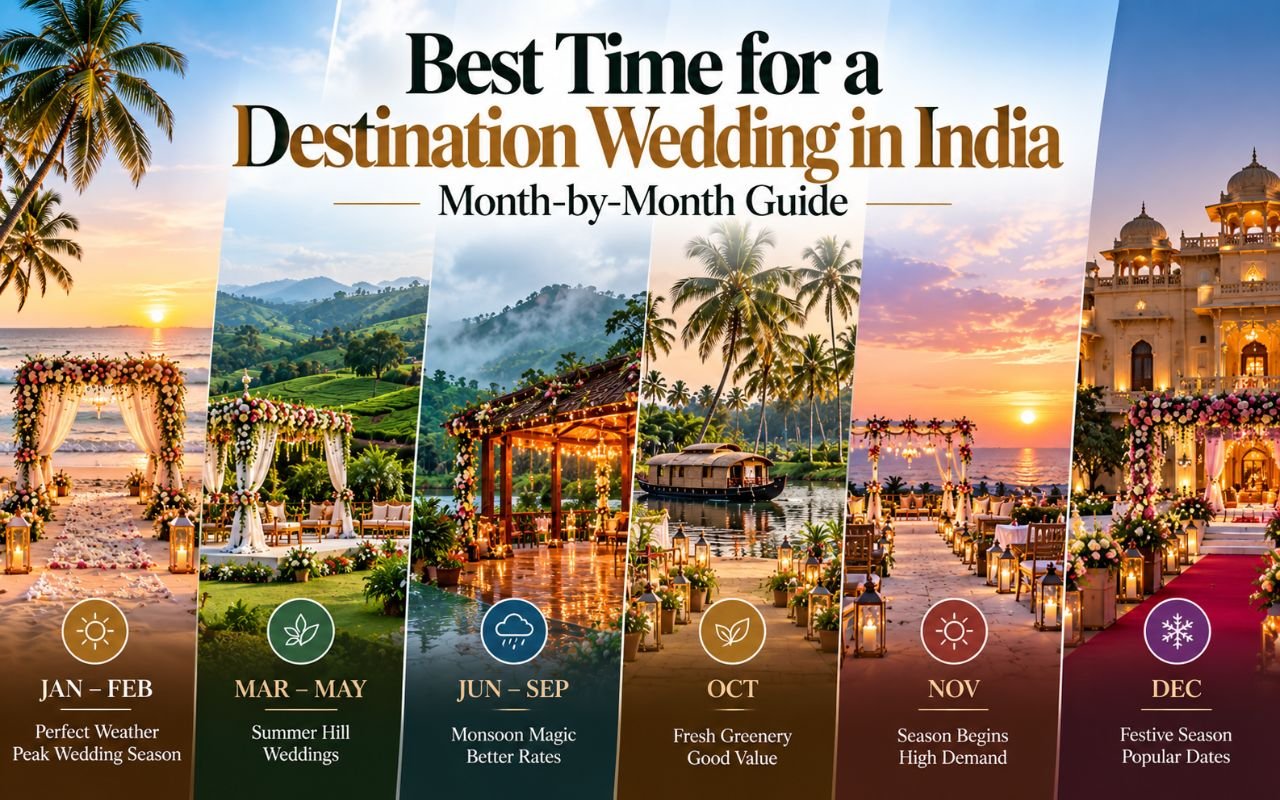 Best Time for a Destination Wedding in India