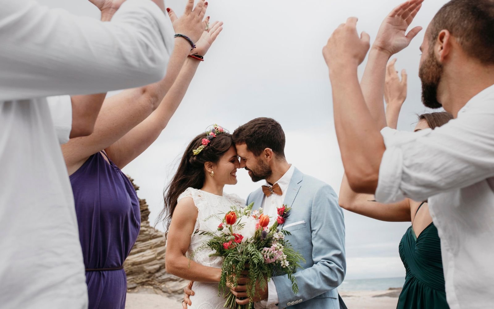 Beach Wedding Celebration Vagator