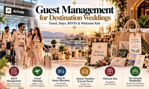 Guest Management for Destination Weddings: Travel, Stays, RSVPs & Welcome Kits