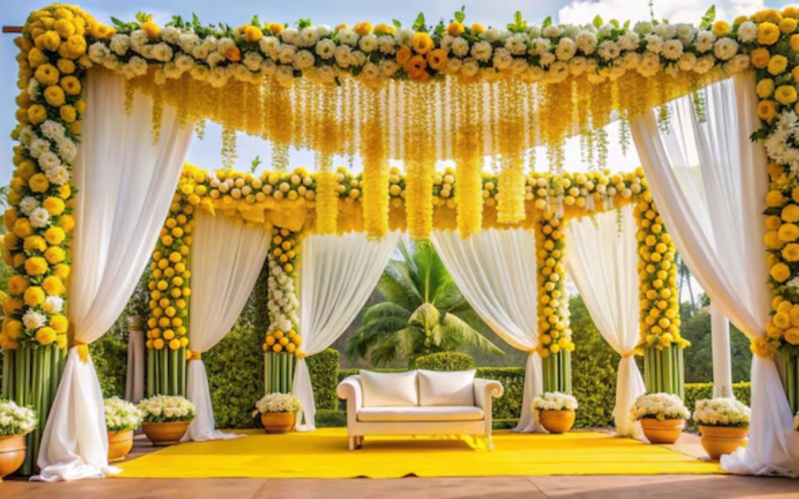 Premium Kerala Mandap Decoration Kumarakom