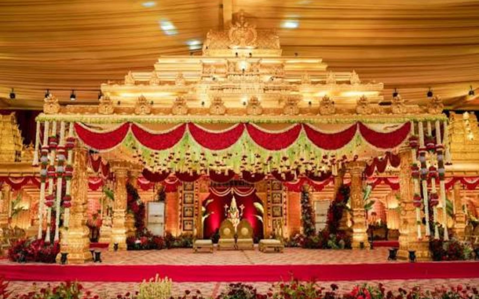 Premium Royal Mandap Decoration Kokapet